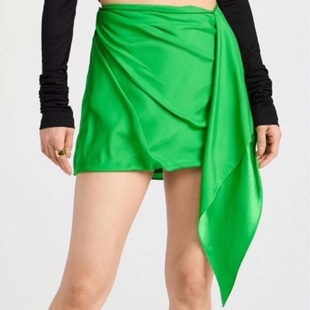 GAUGE81 Himeji Asymmetric Silk Mini Skirt *NWT!*